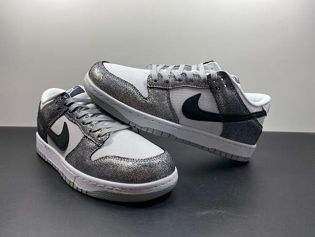 Nike Dunk Low Golden Gals Metallic Silver DO5882-001 - katehub