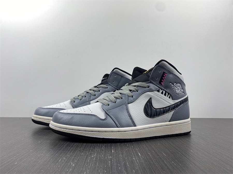 air jordan 1 mid dark grey