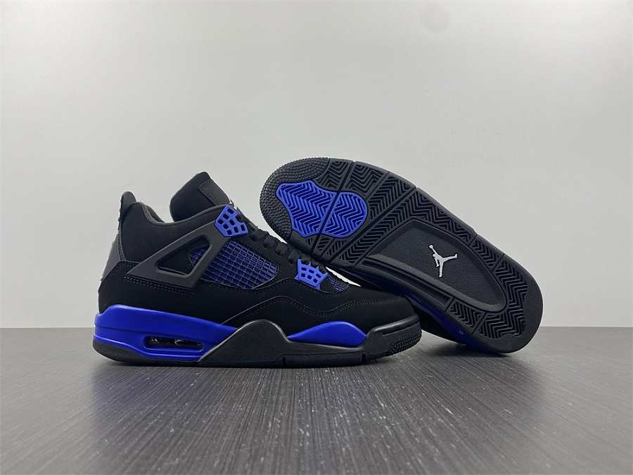 Air Jordan 4 Black Sapphire Blue CT8527-018 - katehub