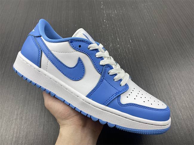 Air Jordan 1 Low G White And University Blue Dd9315 100 Katehub 6461