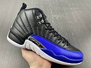 AIR JORDAN 12 Black blue - katehub