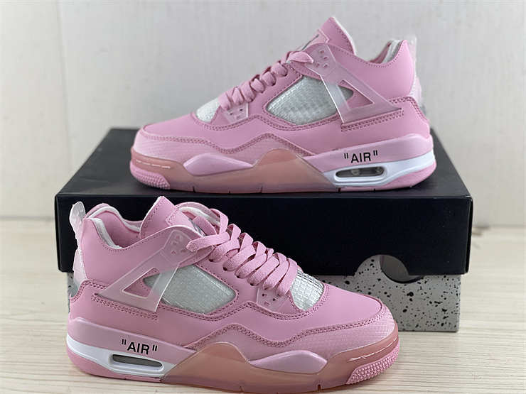 OFF-WHITE x AJ4 Pink Pastel - katehub